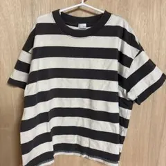 ローリーズファーム　キッズ　フトボーダー Tシャツ　130-140のサムネイル