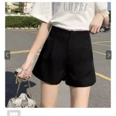 タックハイウエストショートパンツ at1744
