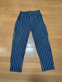 Cookman シェフパンツ ストライプ ネイビー