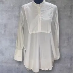 sense of place 長袖プルオーバーシャツ　ブラウス　薄くてサラサラ