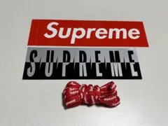supreme × NIKE AIR FORCE 1 靴紐　シューレース　赤