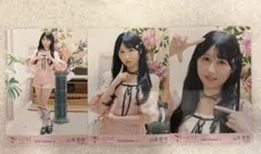 イコラブ ラブソングに襲われる ピンクニット衣装 生写真 山本杏奈 コンプ