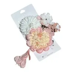 新品❣️髪飾り 花 和装 振袖 袴 成人式 卒業式 七五三 ピンク ホワイト