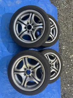 umakara BMW17インチアルミタイヤセット BMW純正ホイル17インチ ブラック