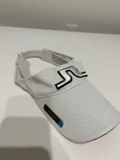 J. Lindeberg バイザー ホワイト/オレンジ