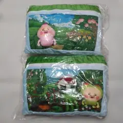こびとづかん　マスコット入りクッション　カクレモモジリ　スモモノウチ