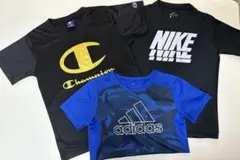 [140-150男子]NikeChampion adidas Tシャツ3枚セット