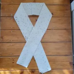 新品未使用　レース柄半襟　綿　オフホワイト長さ 9５cm