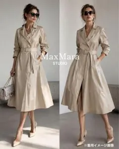 2026年最新】Max Mara Studio レディース トレンチコート・スプリング