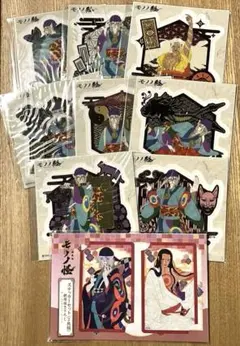 鬼滅の刃 原画展 アートコースター 無惨 珠代 黒死牟 童磨 猗窩座