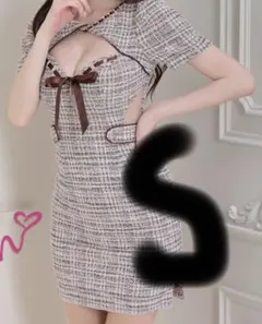 Sugar an ツイードドレス S