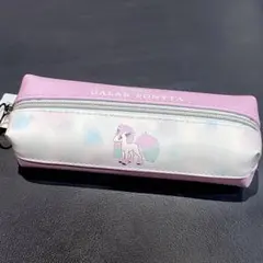 ポケモン ペンケース 2ルーム ペンポーチ 筆箱 ガラルポニータ プレゼント 紫