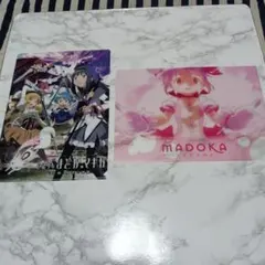 レトロ　魔法少女まどか☆マギカ　クリアファイルセット