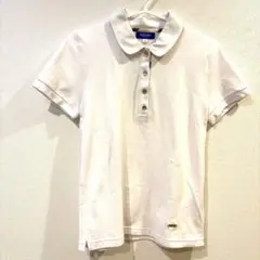 BLUE LABEL CRESTBRIDGE 半袖ポロシャツ 38 三陽商会 白のサムネイル