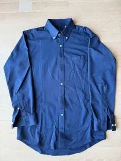 SUIT SELECT SKINNY ネイビー ボタンダウンシャツ Lサイズ