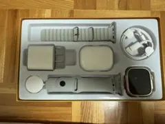 スマートウォッチ ホワイト 本体 充実付属品Bluetoothイヤホンセット