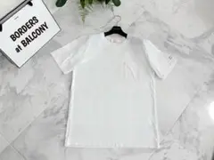 新品同様★ ボーダーズアットバルコニー メンズポケットTシャツ ロゴ F