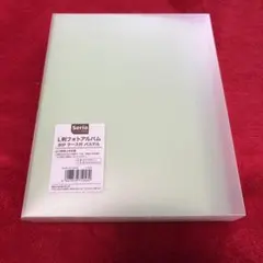 セリア L判フォトアルバム 80P 그린