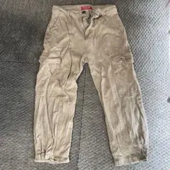 GUESS ベージュ カーゴパンツ サイズ10