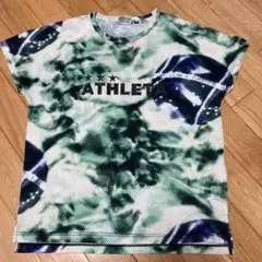 ATHLETA 半袖シャツ グラデーション柄 140