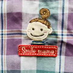 【美品】エプロン チェック柄 かわいい M〜L