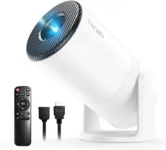 新品未使用品　プロジェクター 4K対応 270度回転　ホワイト色 2025年最新】プロジェクターの人気アイテム - メルカリ