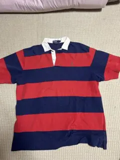Polo by Ralph Lauren ストライプ ポロシャツ XL