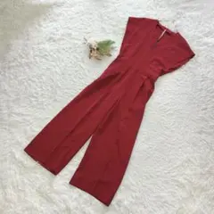 【Age NORITAKE】 (9/M) ノースリーブオールインワン オフィス