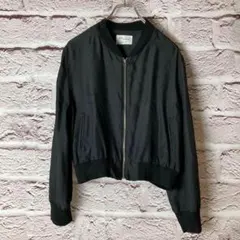 z1326:adam rope ジャケット　ブラック サイズM
