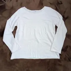 Champion ホワイト 長袖カットソー M