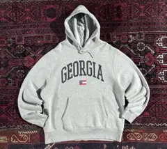 USA古着 ヘビーウェイト カレッジロゴ プルオーバー パーカー XL