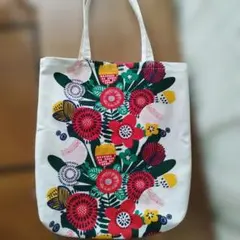 IKEA TJEJEN トートバッグ 花柄 お値下げ中