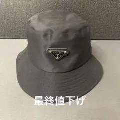 バケットハットブラック