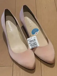 新品　ピンク ハイヒール 24.5cm water proof