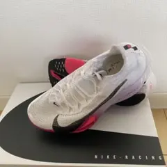 Nike アルファフライ3 ホワイト/ピンク23.5cm