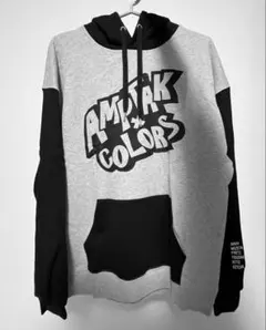 【AMPTAK×COLORS】　パーカー