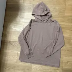UNIQLO ブラウン　フード付きパーカー XL