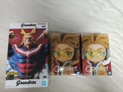 オールマイトGrandista&QPOSKET ホークスフィギュア 2体セット