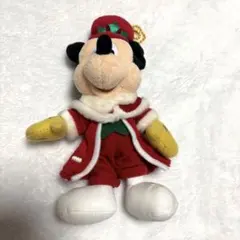 ディズニー　クリスマス　2023 ミッキー　ぬいぐるみバッジ