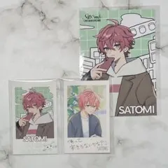 さとみ ONE MAN LIVE 2025フォトカードくじ 2点セット