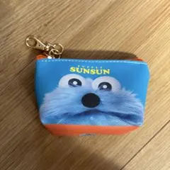パペットスンスン 三角ミニポーチ　アップ