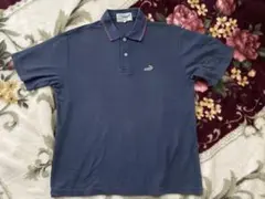古着Crocodile ネイビー ポロシャツ Lサイズ