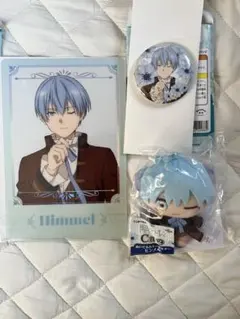 葬送のフリーレン　エニマイくじ　C賞ぬいぐるみクリアポスター　缶バッジ　ヒンメル