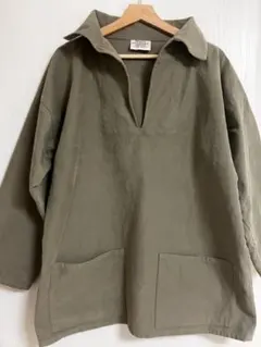 レアカラー 未使用 NEWLYN SMOCKS マルチボーダー スモック UK製