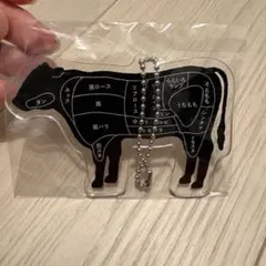 鹿児島　和牛　アクリルキーホルダー　焼肉部位　牛肉部位　ノベルティ