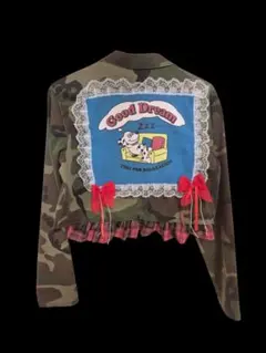 迷彩短丈ジャケット