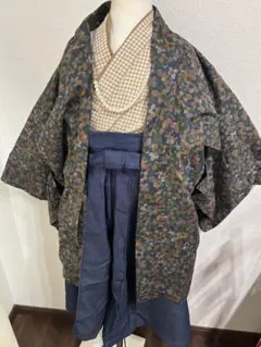 七五三 5歳　羽織袴　ハンドメイド