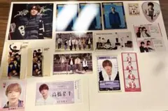 なにわ男子 高橋恭平 トレカ　ジャケット デタカ　切り抜きセット