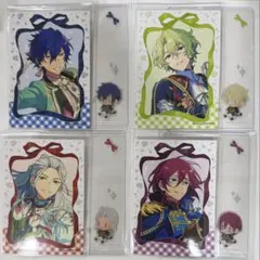 巴日和 七種茨 漣ジュン 乱凪砂 硬質ケース ミニブロマイド あんスタ