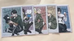進撃の巨人 サンリオ 購入特典 ポストカード ブロマイド 全7種コンプ